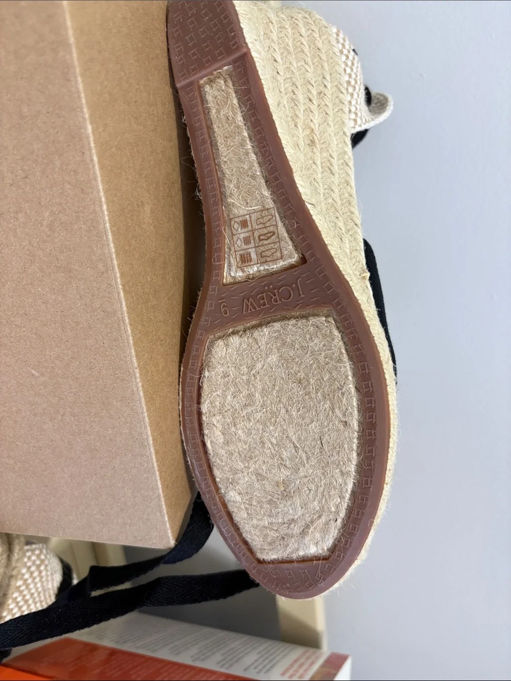 J. Crew Factory Espadrille Wedges with Ankle Ties
